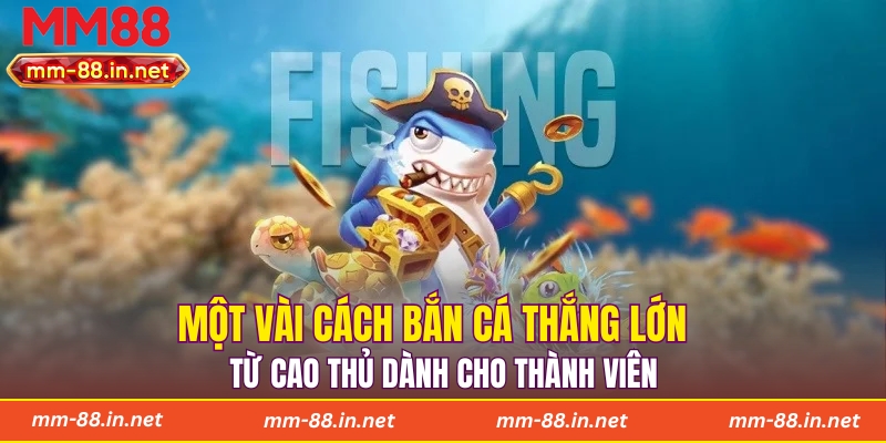 Một vài cách bắn cá thắng lớn từ cao thủ dành cho thành viên