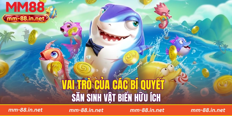 Vai trò của các bí quyết săn sinh vật biển hữu ích